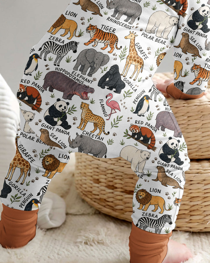 Zoo Animal Bamboo Convertible Zippy