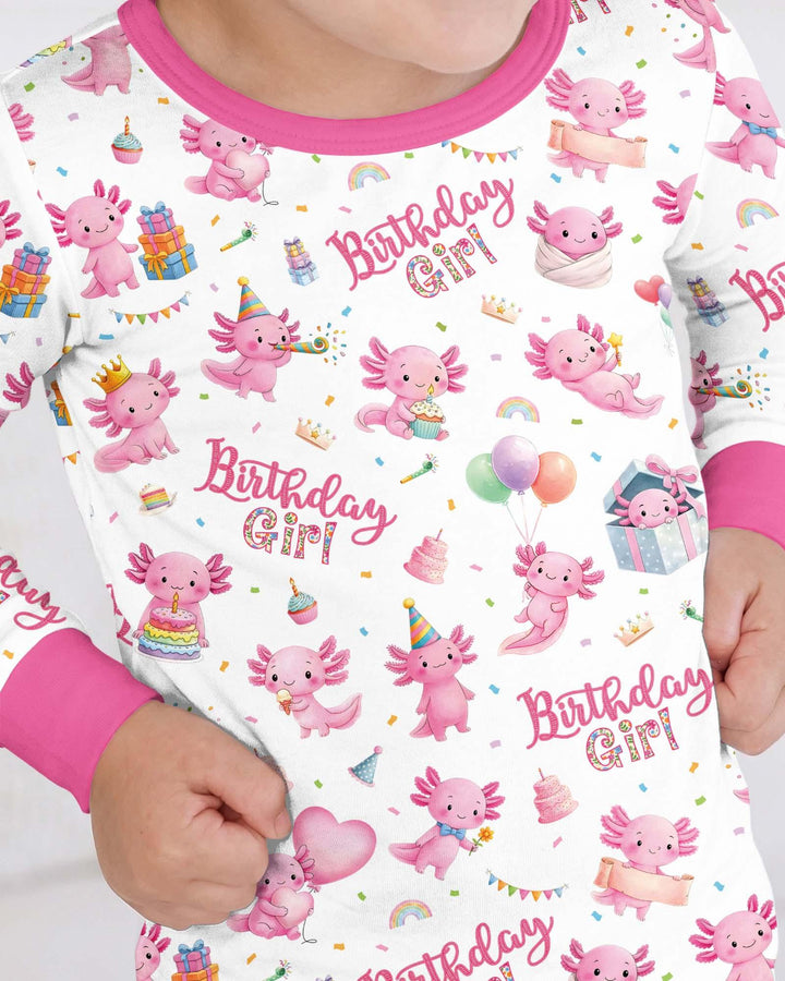 Template Bamboo Two Piece Long Sleeve Pyjamas Set