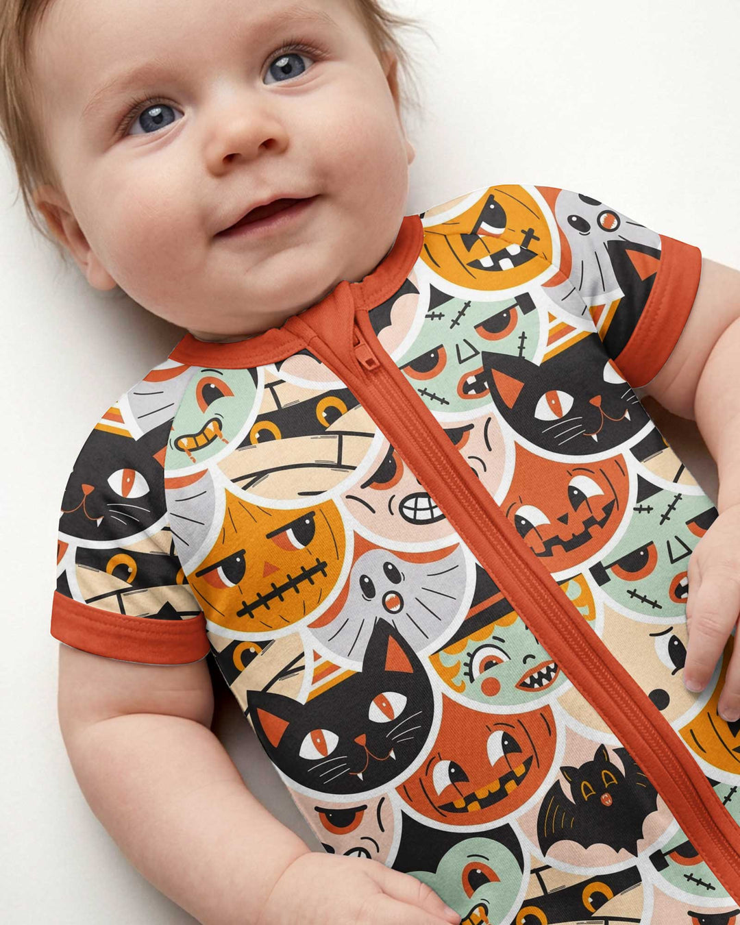 Monster Mash-Up Bamboo Shorty Zippy
