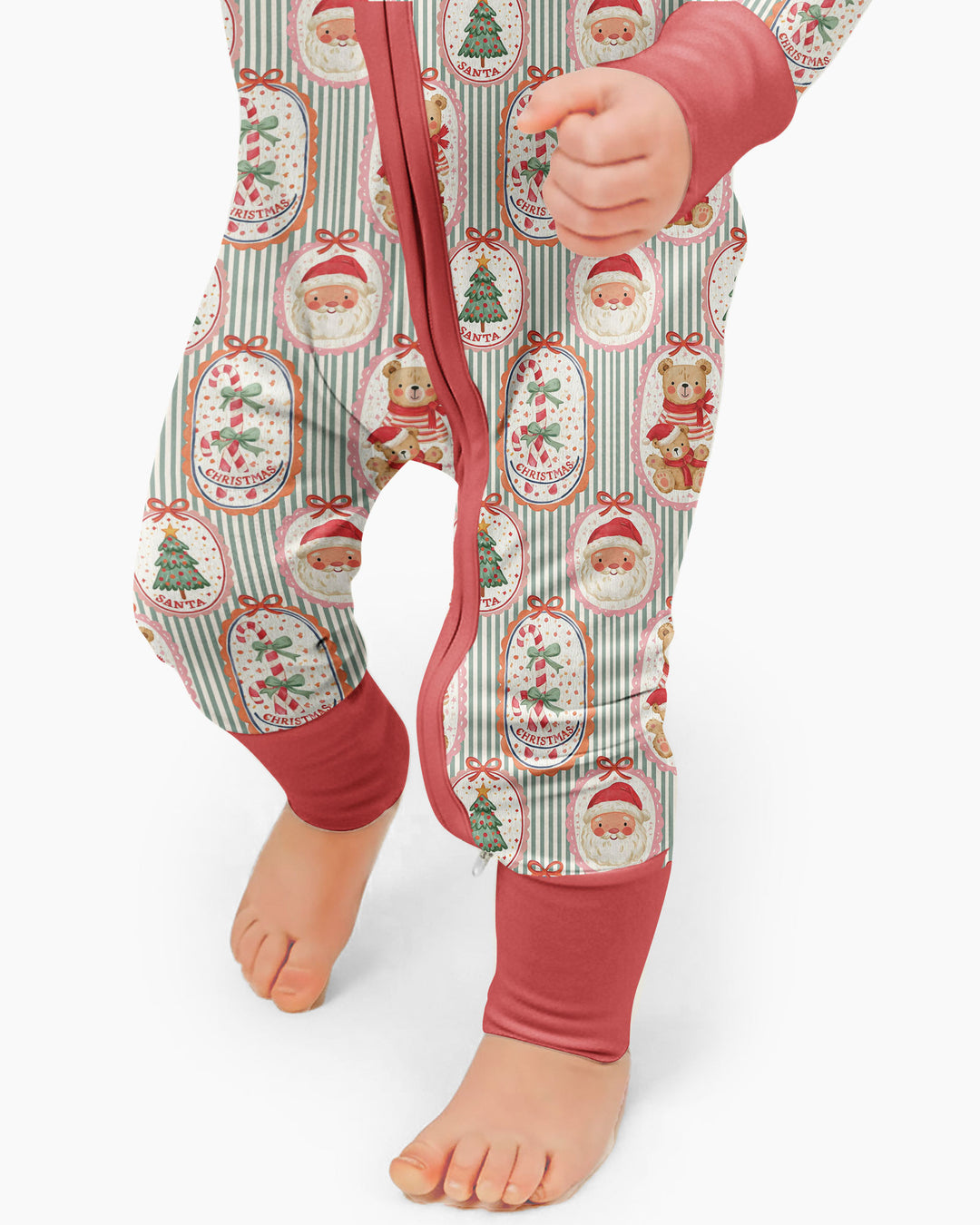 Vintage Christmas Keepsakes Bamboo Convertible Zippy