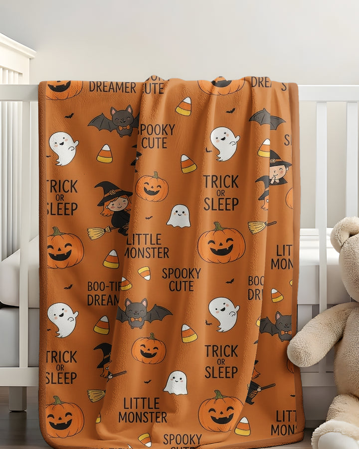 Spooky Cute Dreamer Bamboo Blanket