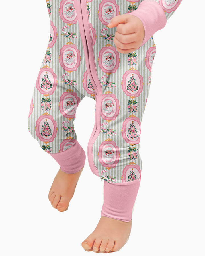 Vintage Christmas Keepsake Bamboo Convertible Zippy