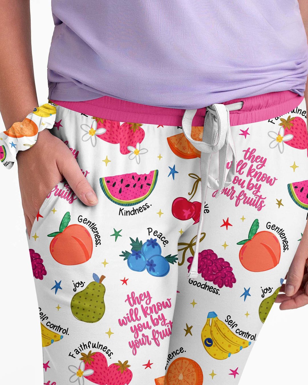 They Will Know You By Your Fruits Bamboo Women Pajama Set