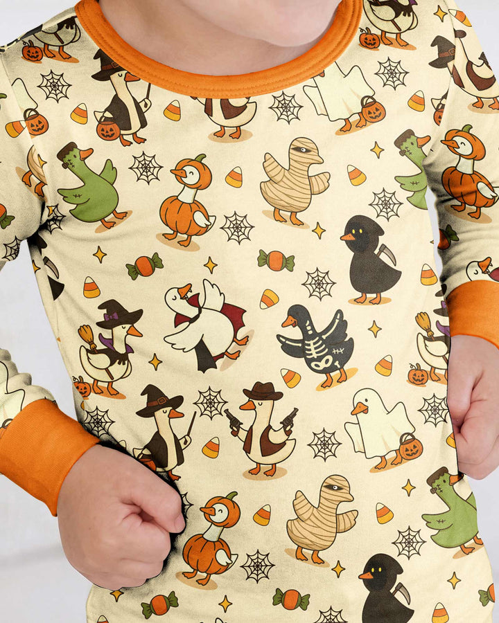 Template Bamboo Two Piece Long Sleeve Pyjamas Set