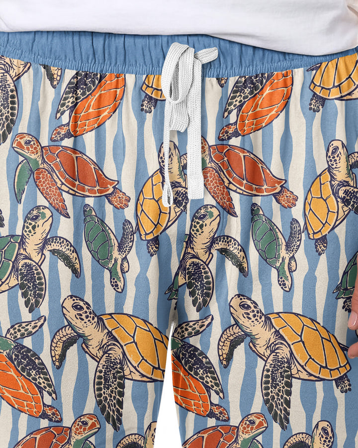 Turtle Bay Family Matching Bamboo Men's Pajama Set