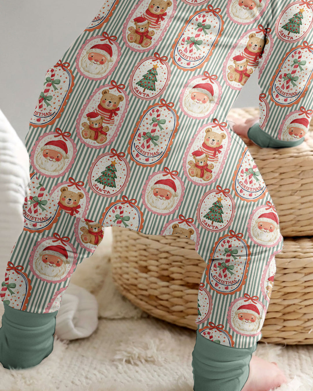 Vintage Christmas Keepsakes Bamboo Convertible Zippy