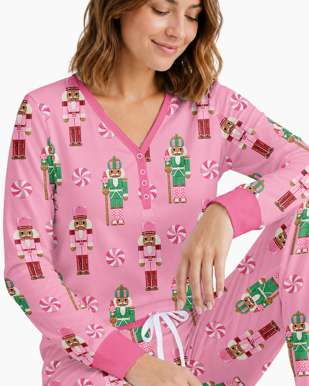 Pink Nutcracker Dreams Bamboo Women Pajama Set