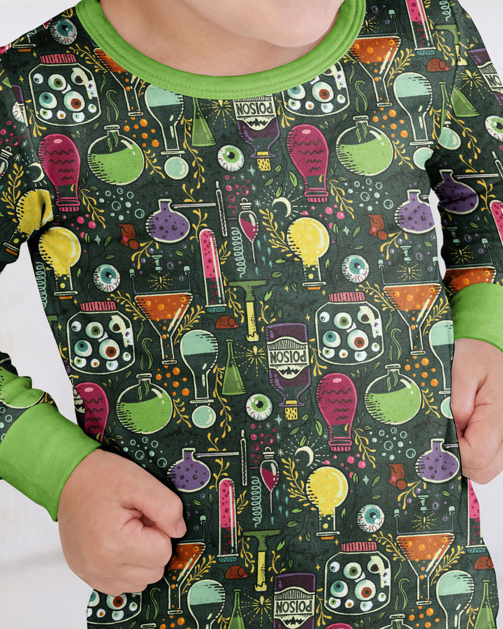 Mad Science Bamboo Two Piece Long Sleeve Pajama Set
