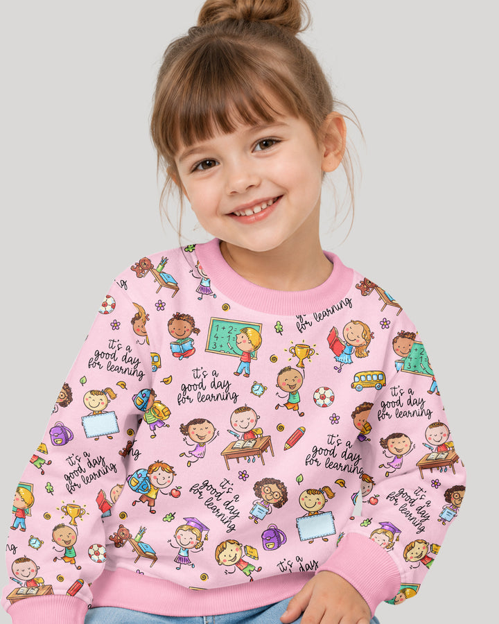 Little Learners Adventure Bamboo Crewneck Sweatshirt