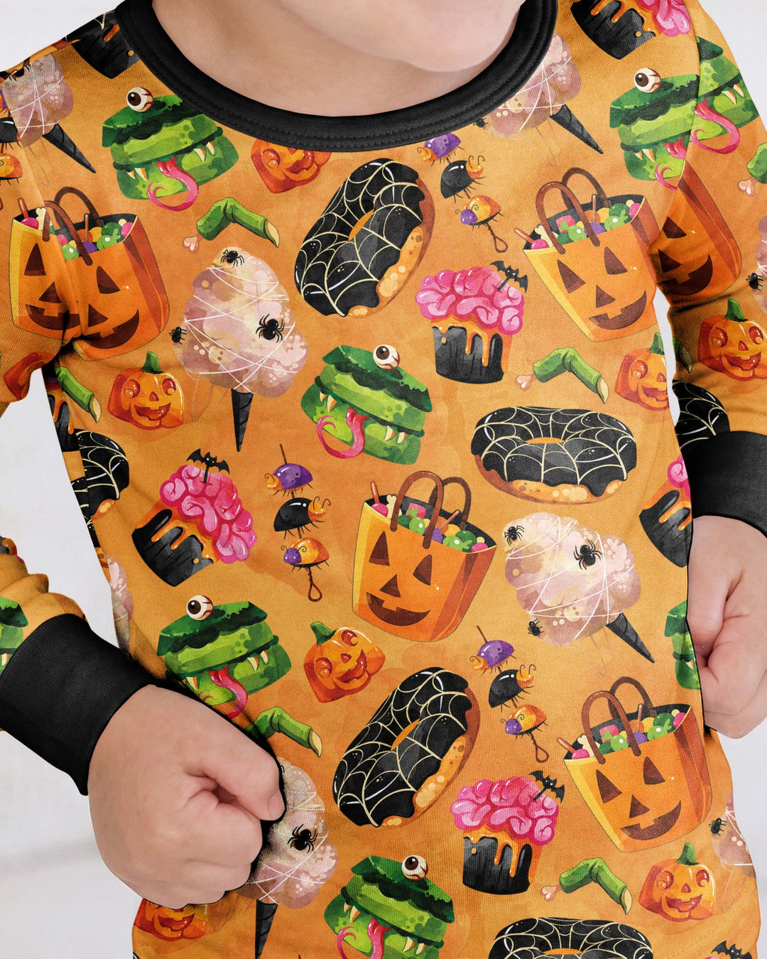 Template Bamboo Two Piece Long Sleeve Pyjamas Set