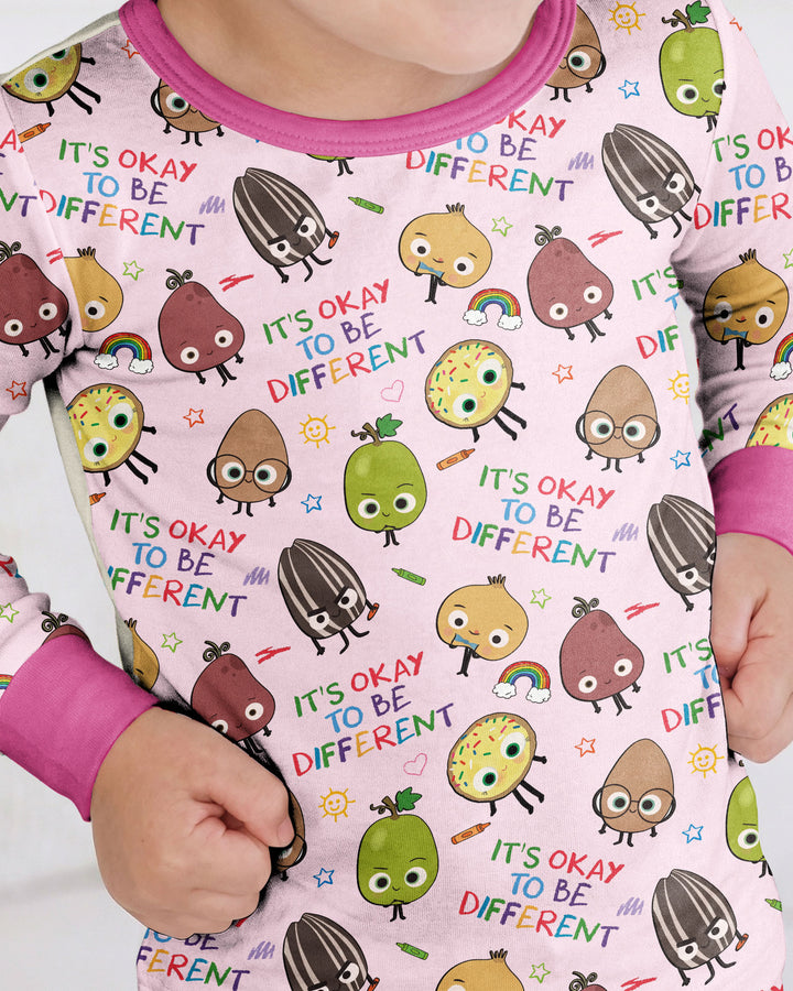 Nutty Little Friends Bamboo Two Piece Long Sleeve Pajama Set