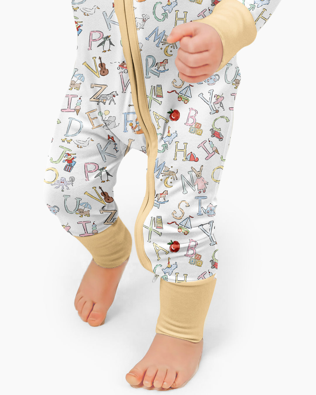 ABC Whimsy Bamboo Convertible Zippy
