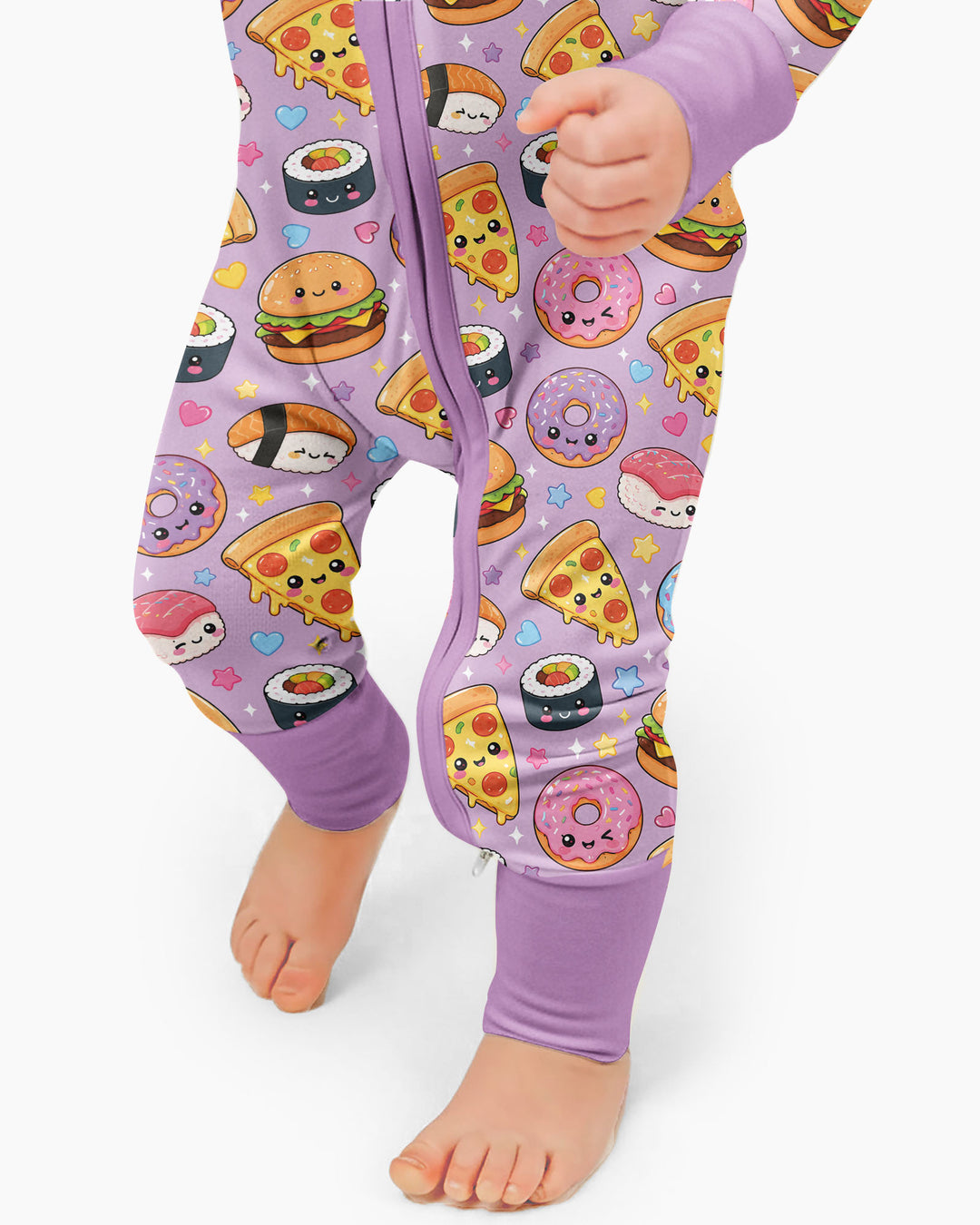 Kawaii Snack Party Bamboo Convertible Zippy
