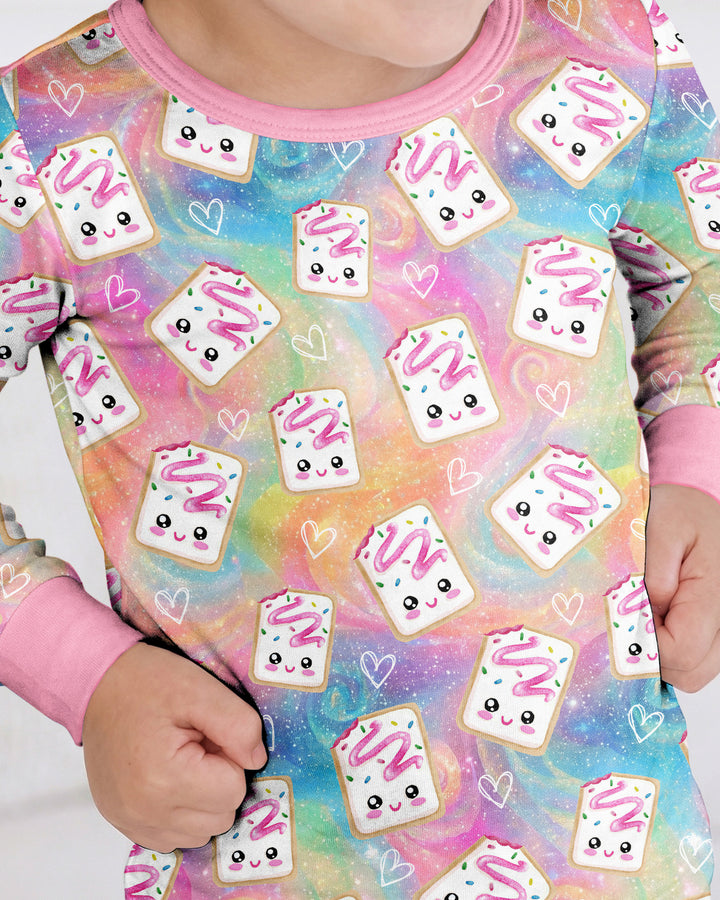 Template Bamboo Two Piece Long Sleeve Pyjamas Set