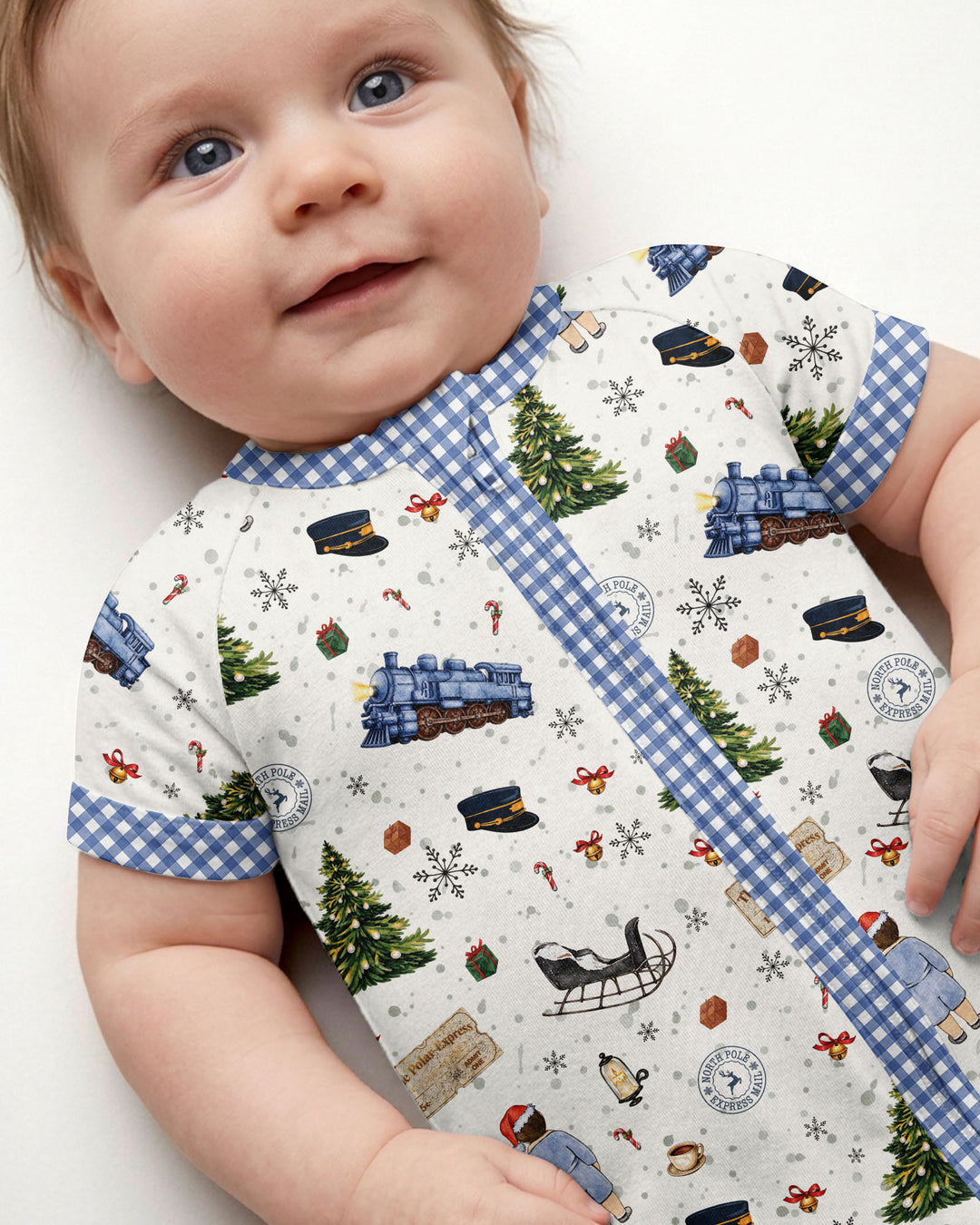 North Pole Adventure Bamboo Shorty Zippy