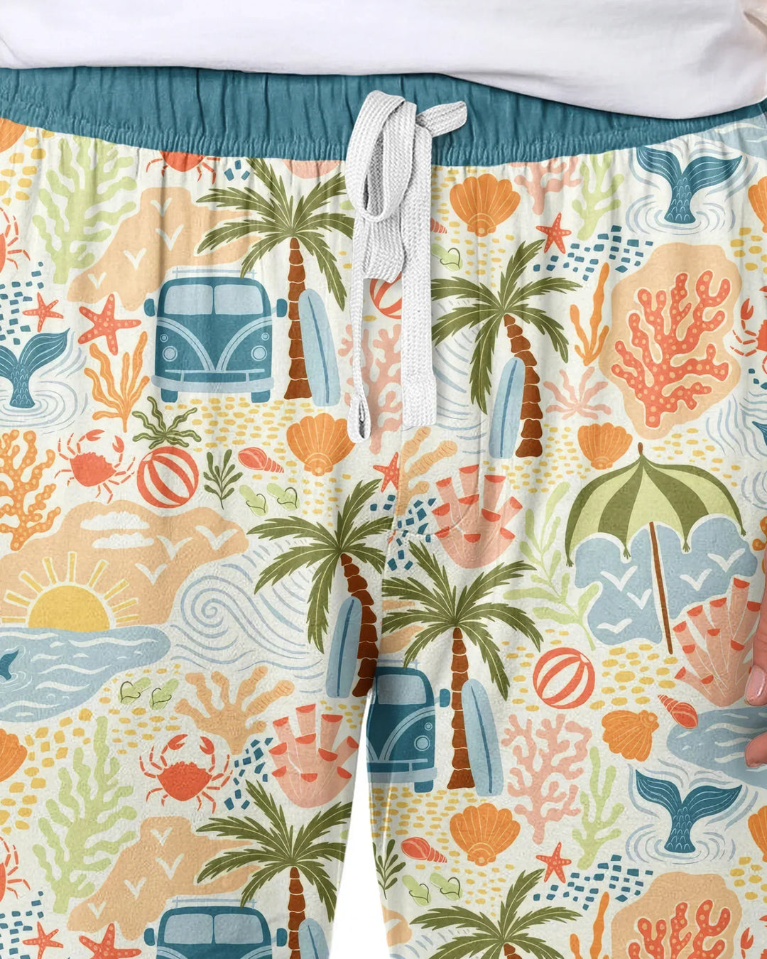 Beachy Boho Bamboo Men's Pajama Set