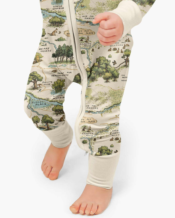 Classic Bear Maps Bamboo Convertible Zippy