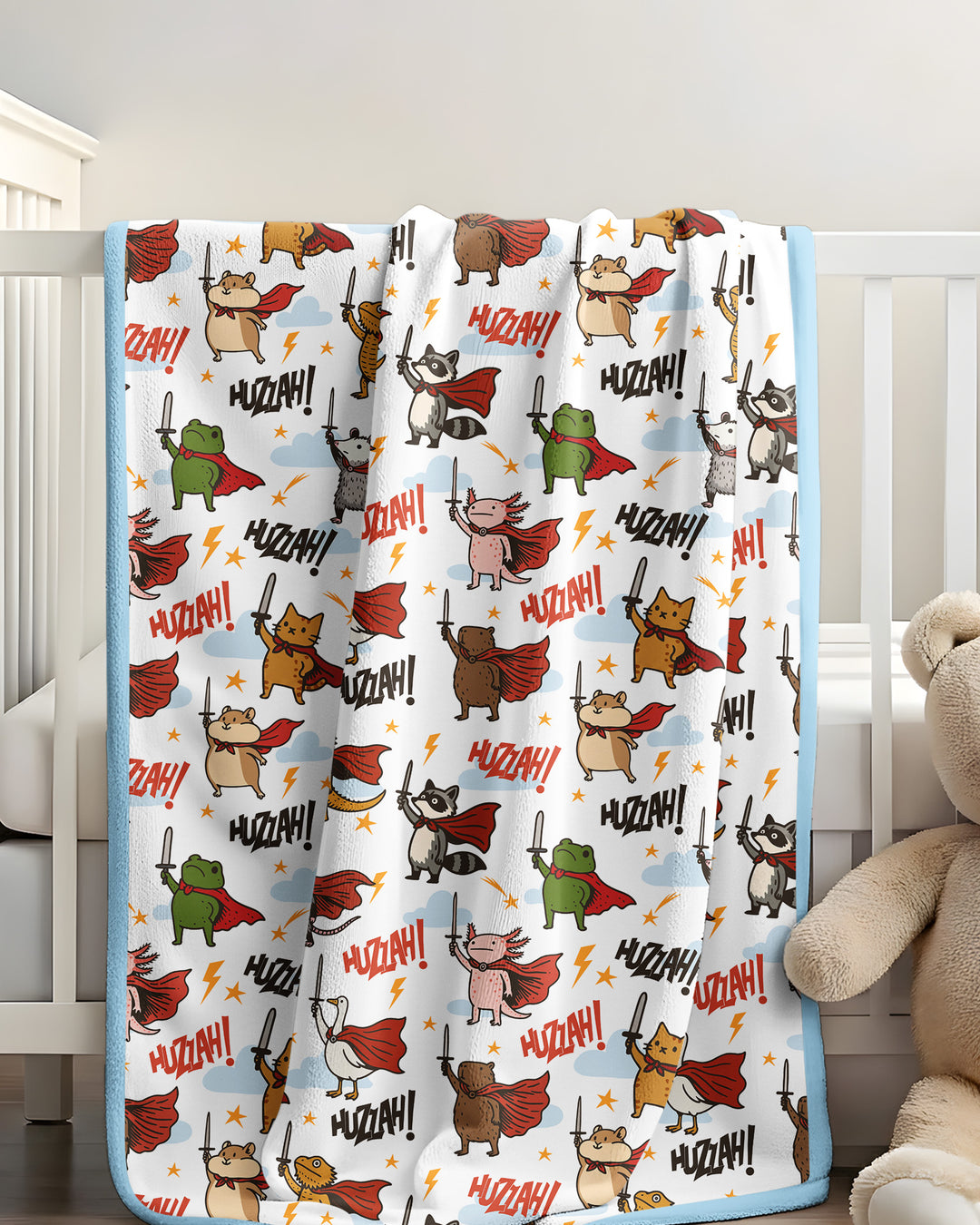 Huzzah! Huzzah! Bamboo Blanket