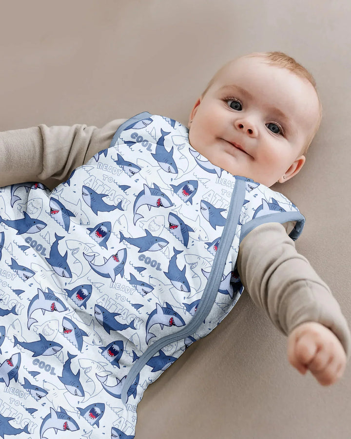 Big Sharks Attack Bamboo Sleep Bag