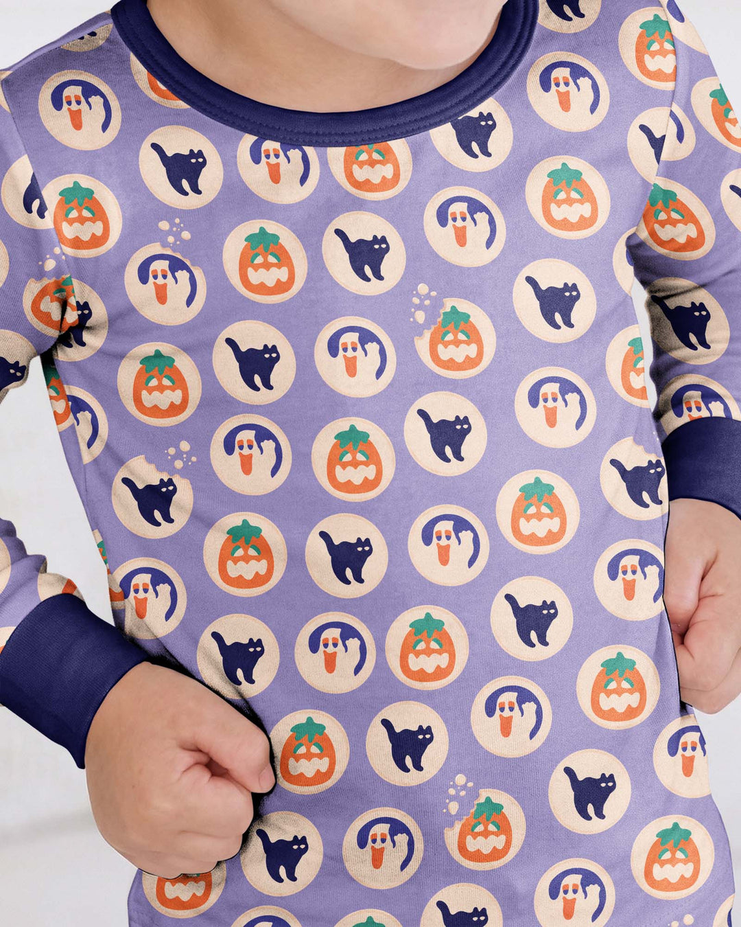 Template Bamboo Two Piece Long Sleeve Pyjamas Set