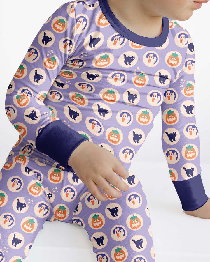 Template Bamboo Two Piece Long Sleeve Pyjamas Set