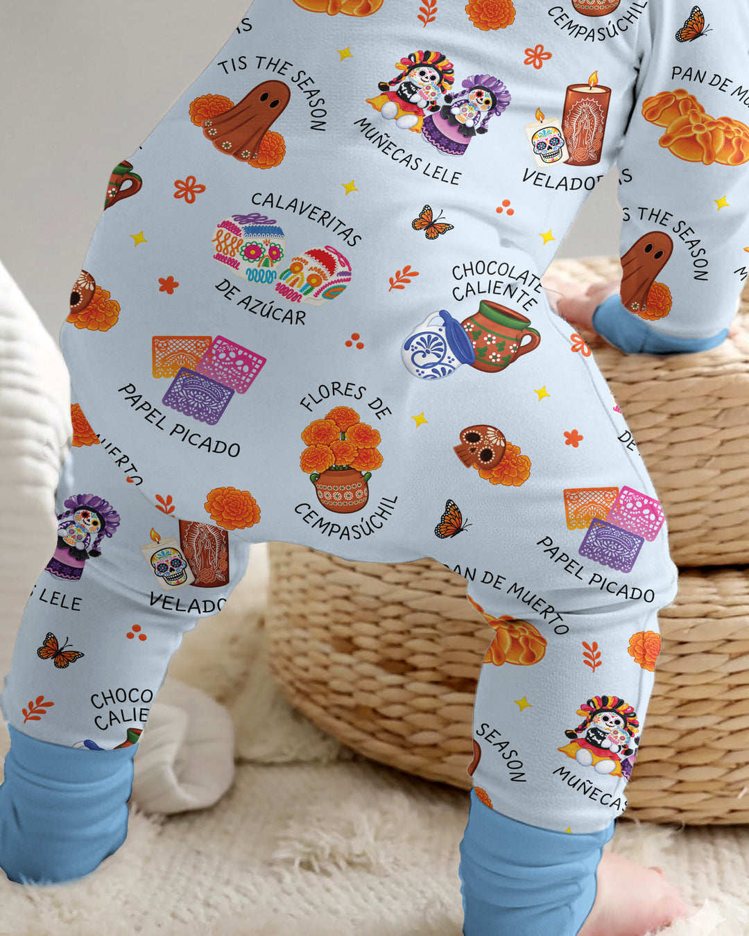 Tis the Dia De Muertos Season Bamboo Convertible Zippy