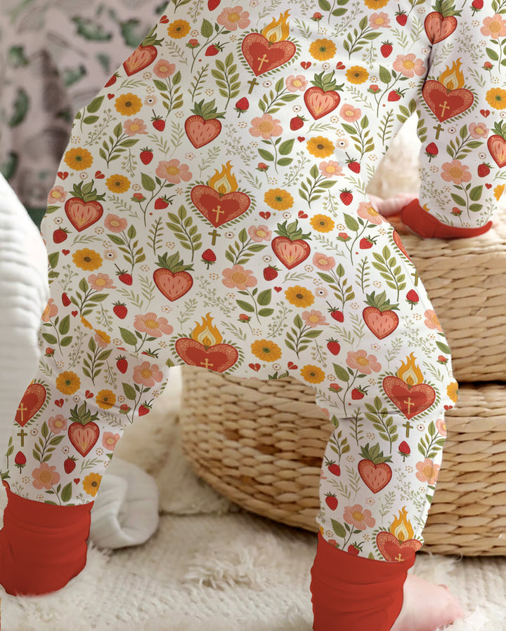 Sacred Blooms Bamboo Convertible Zippy