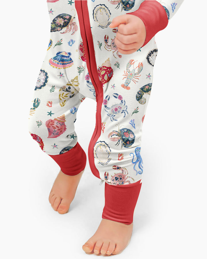 Preppy Coastal Bamboo Convertible Zippy