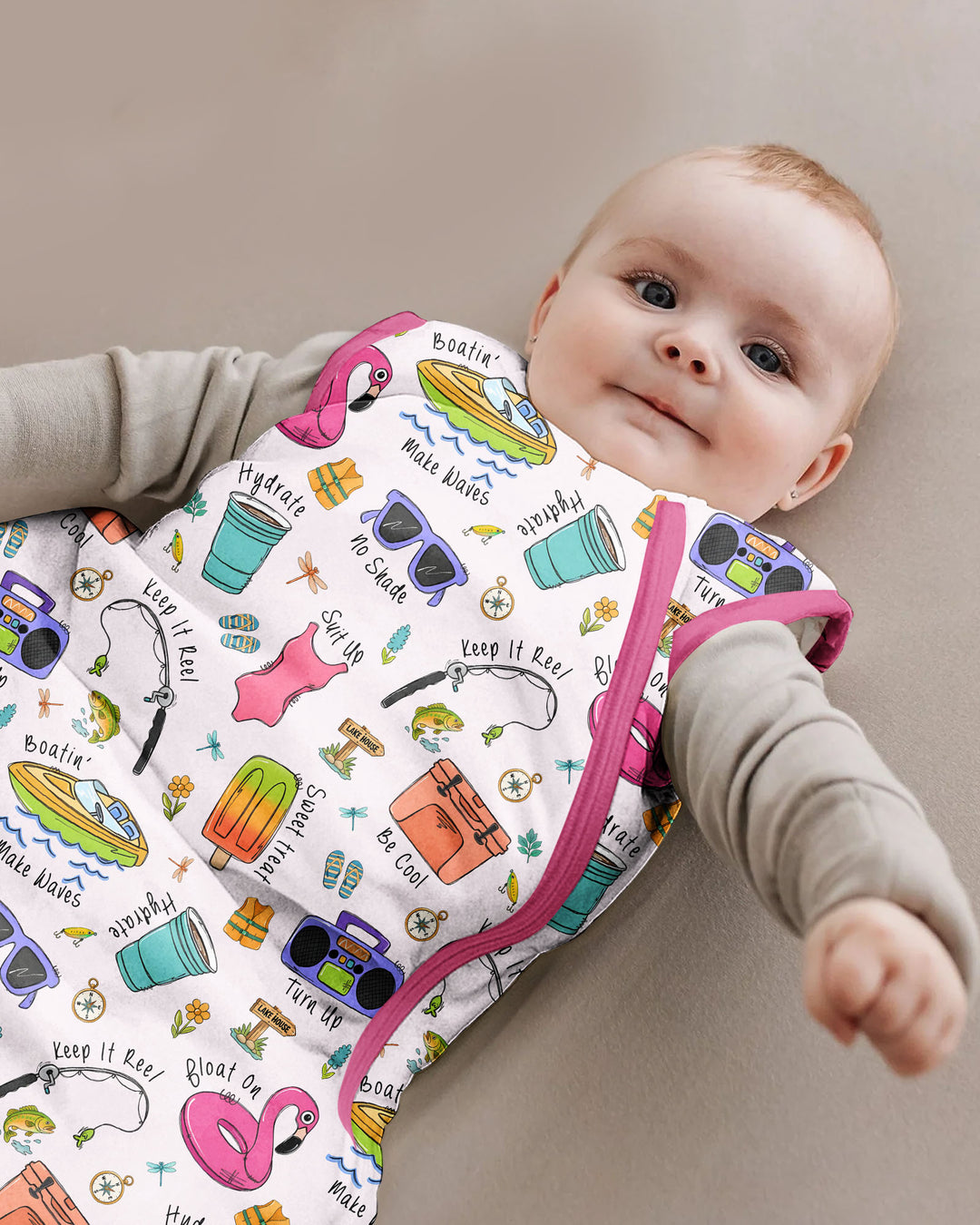 Lake Days Bamboo Sleep Bag