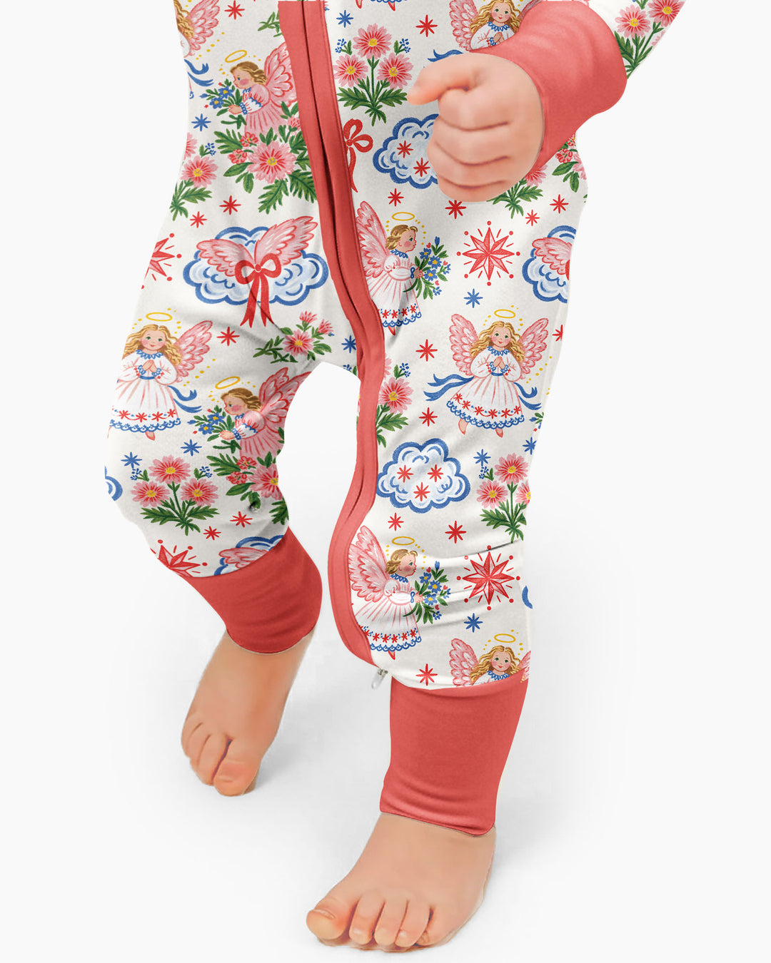 Angel Christmas Bamboo Convertible Zippy