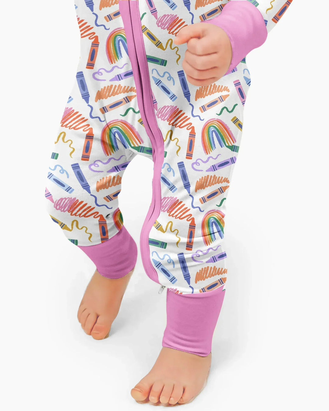Crayon Chaos  Bamboo Convertible Zippy