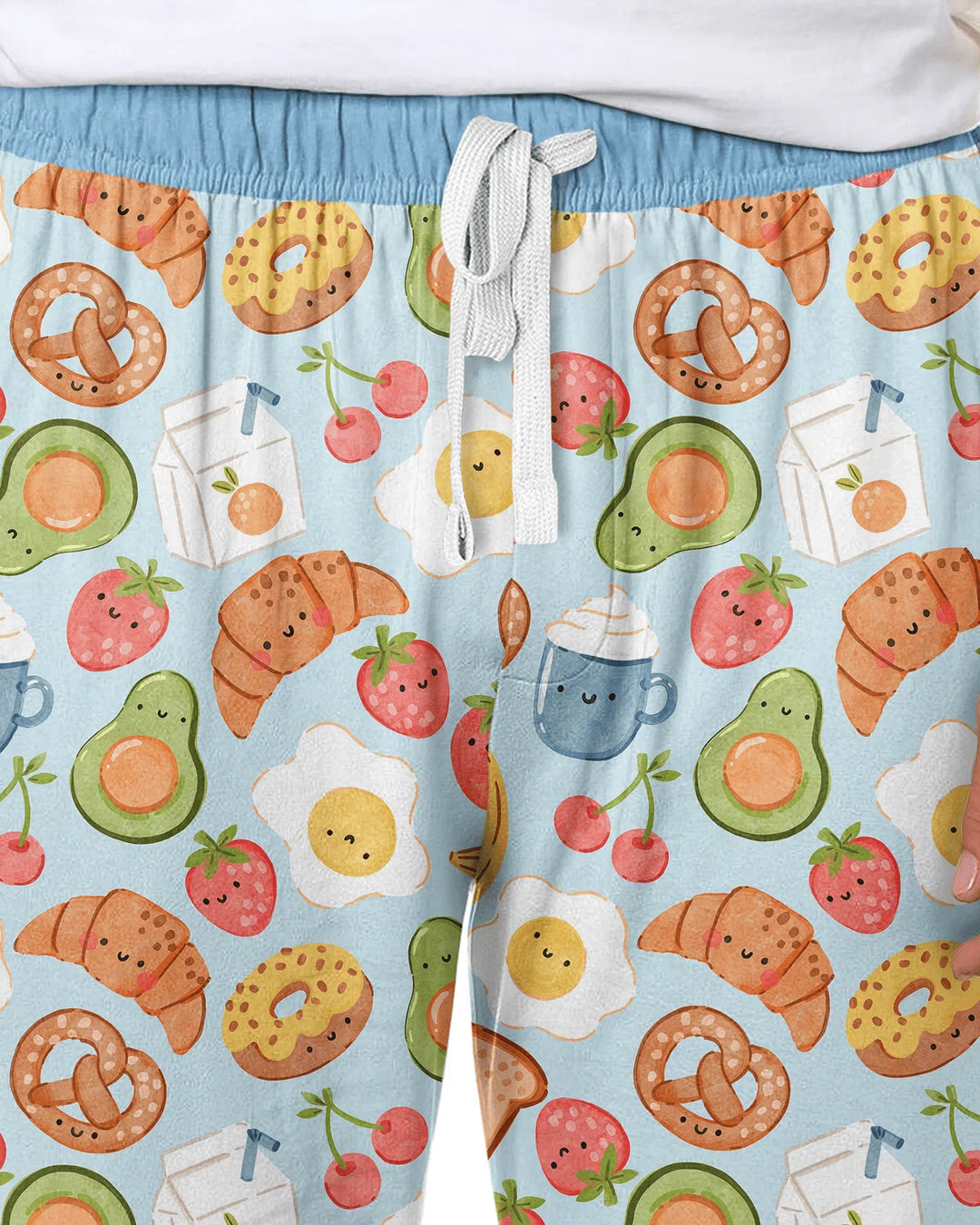 Breakfast Buddies Family Matching Bamboo Men's Pajama Set
