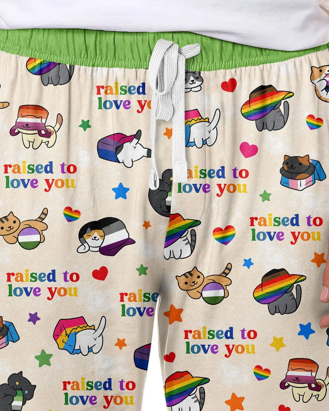 Rainbow Paws Family Matching Bamboo Men's Pajama Set