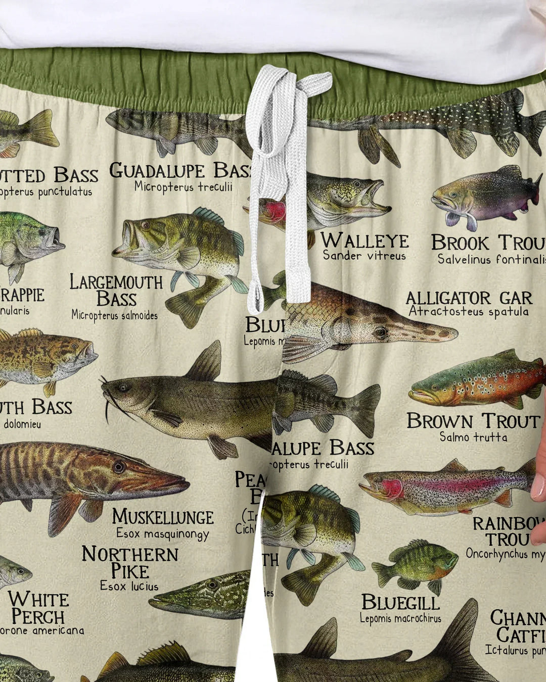 Fish Of America Bamboo Men's Pajama Set