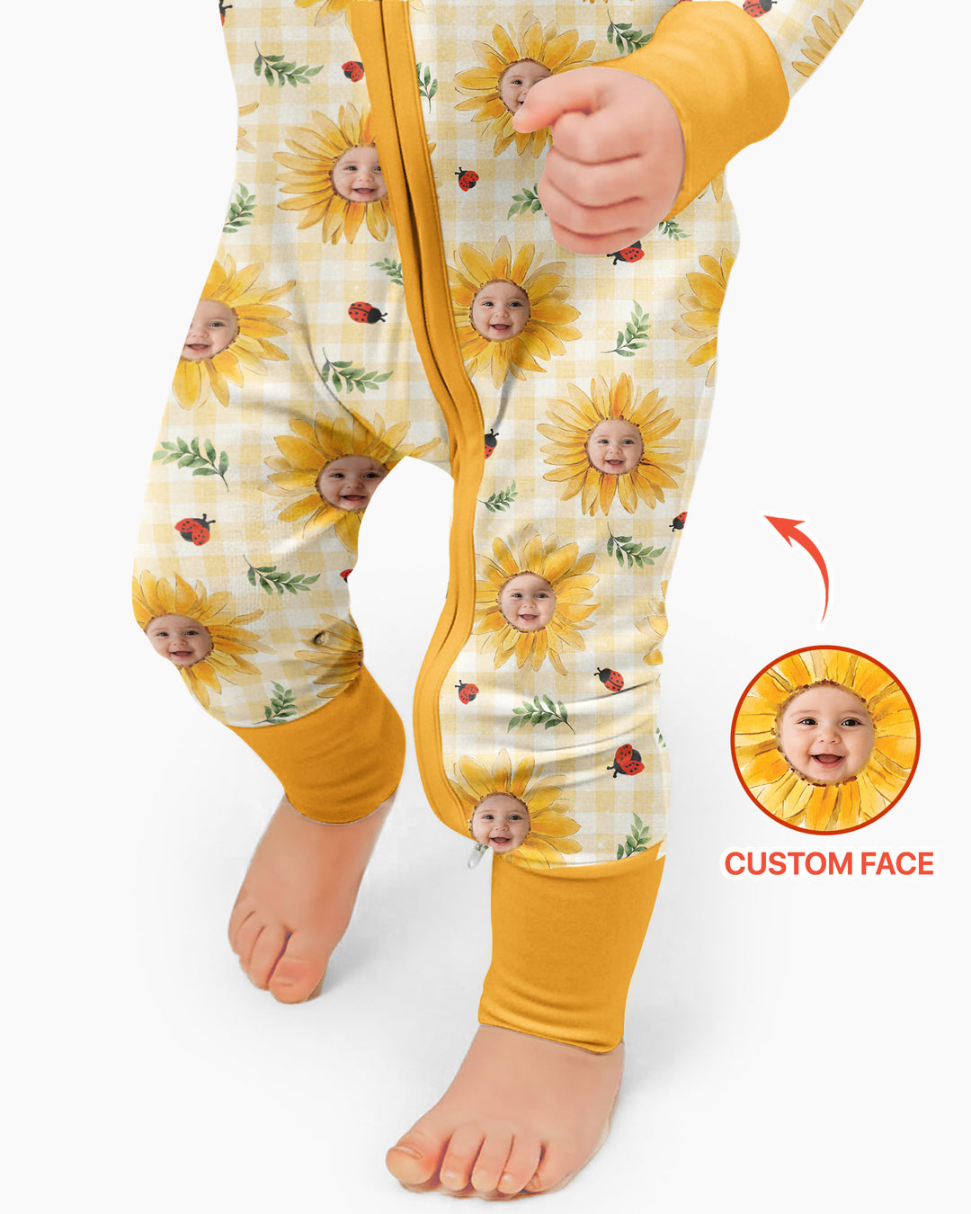 Custom Photo Be The Sunshine Bamboo Convertible Zippy