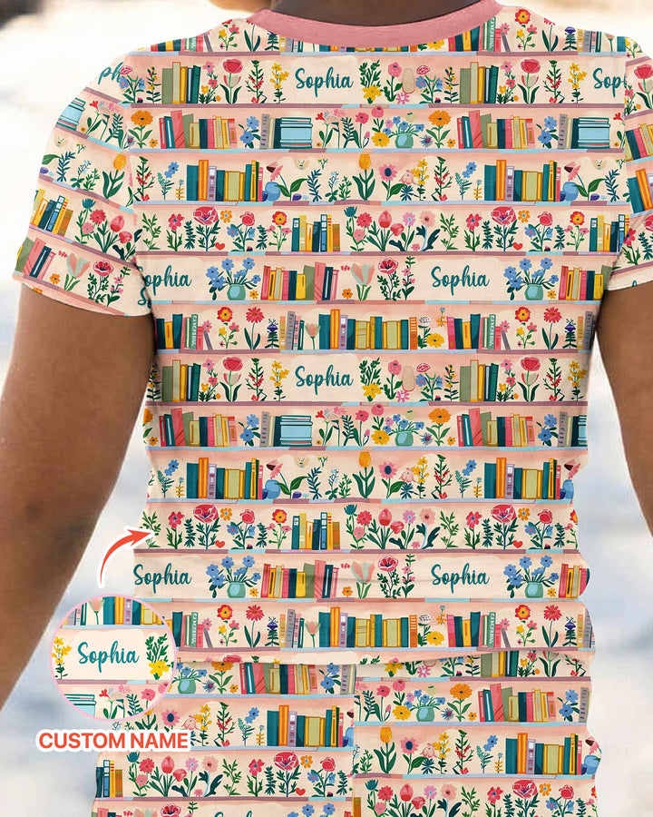CUSTOM Template Bamboo Two Piece Short Sleeve Pyjamas Set