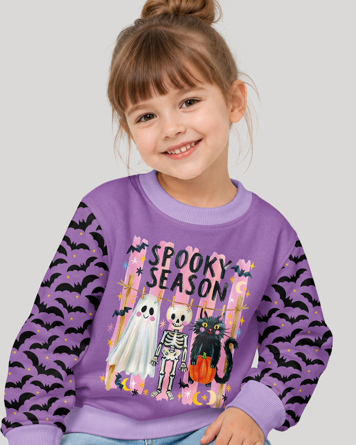 Bats & Boos Family Matching Bamboo Crewneck Sweatshirt