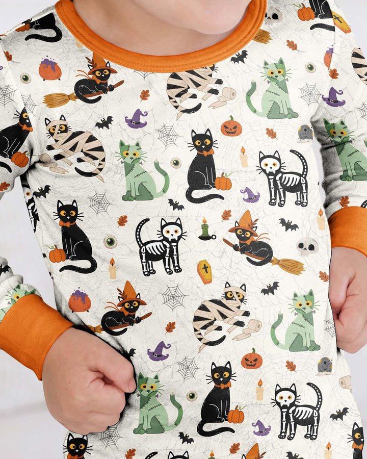 Template Bamboo Two Piece Long Sleeve Pyjamas Set