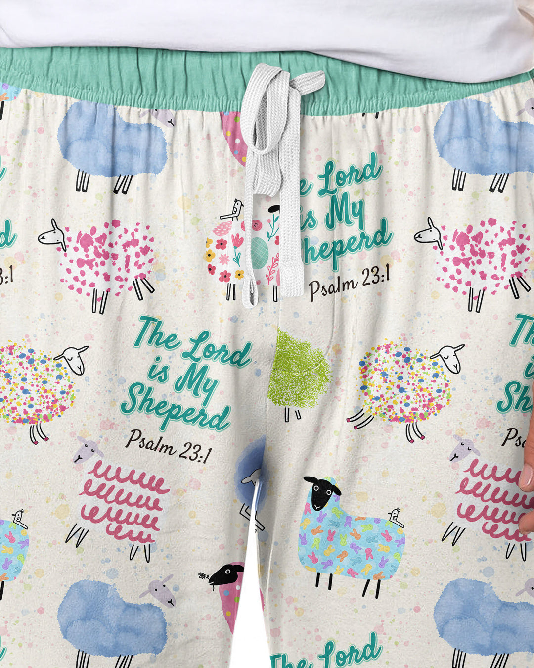 The Lord Is My Shepherd Psalm 23 Bamboo Men's Pajama Set