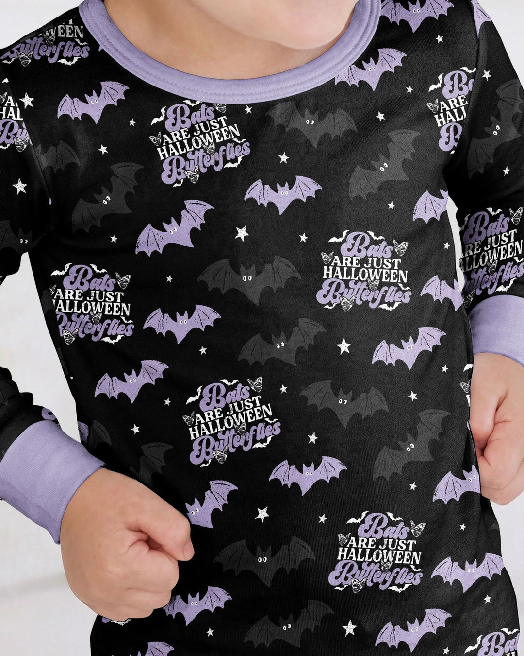 Template Bamboo Two Piece Long Sleeve Pyjamas Set