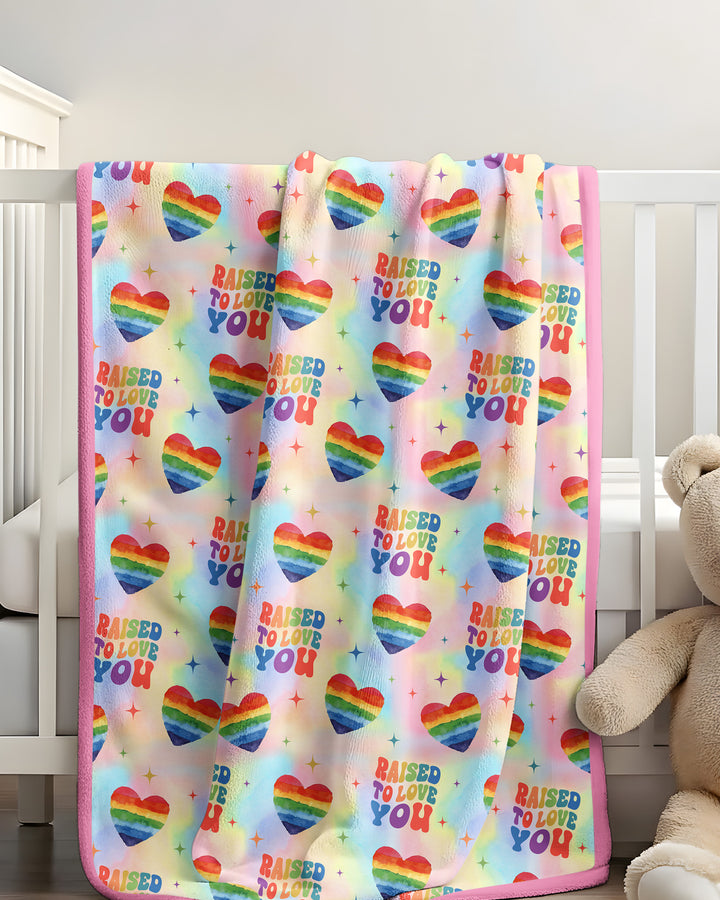 Raised To Love You Bamboo Blanket