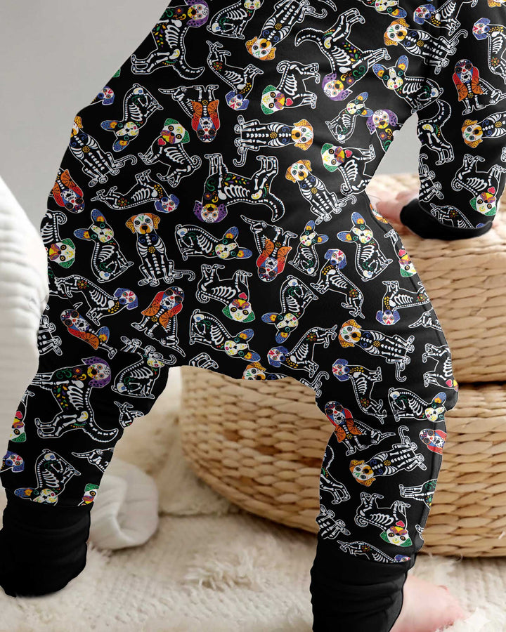 Dia De Los Muertos Doggie Bamboo Convertible Zippy