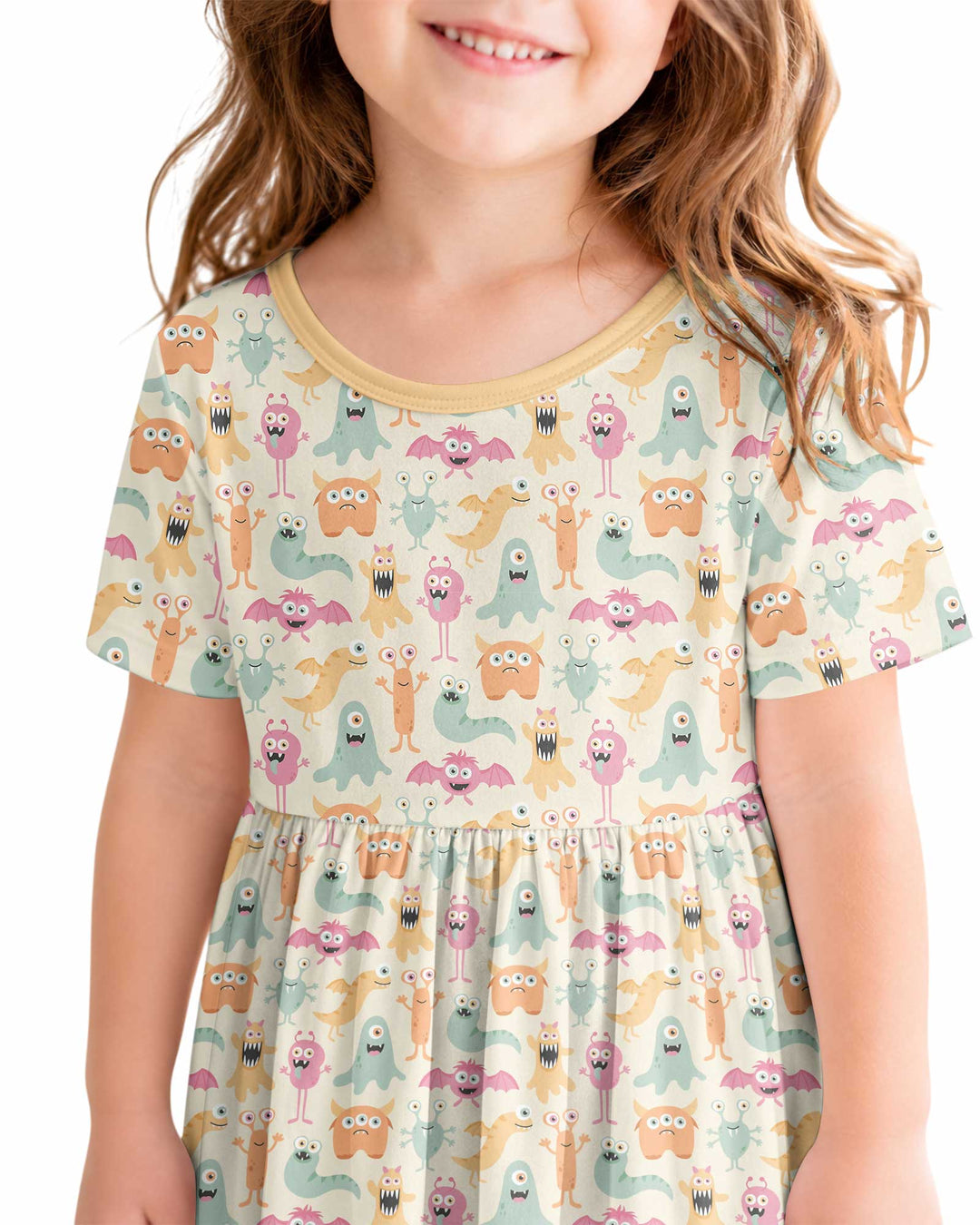 Monster Boo Bash Bamboo Twirl Dress