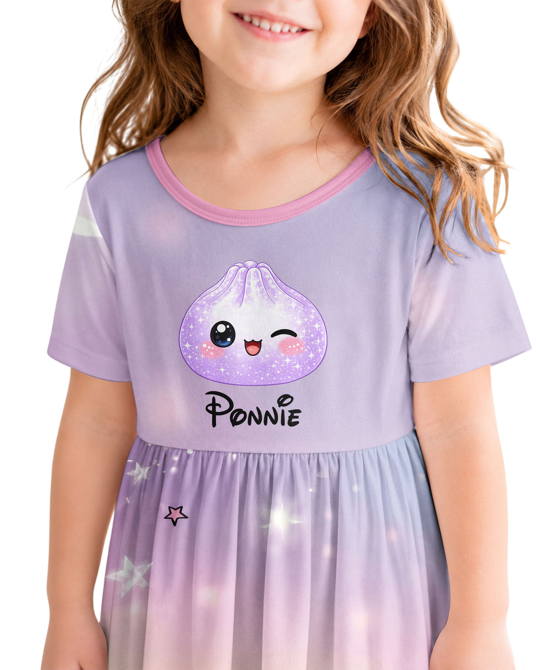 Cute Dumpling Bamboo Twirl Dress