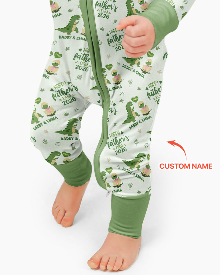 Custom Name Fathers Day 2026 Bamboo Convertible Zippy