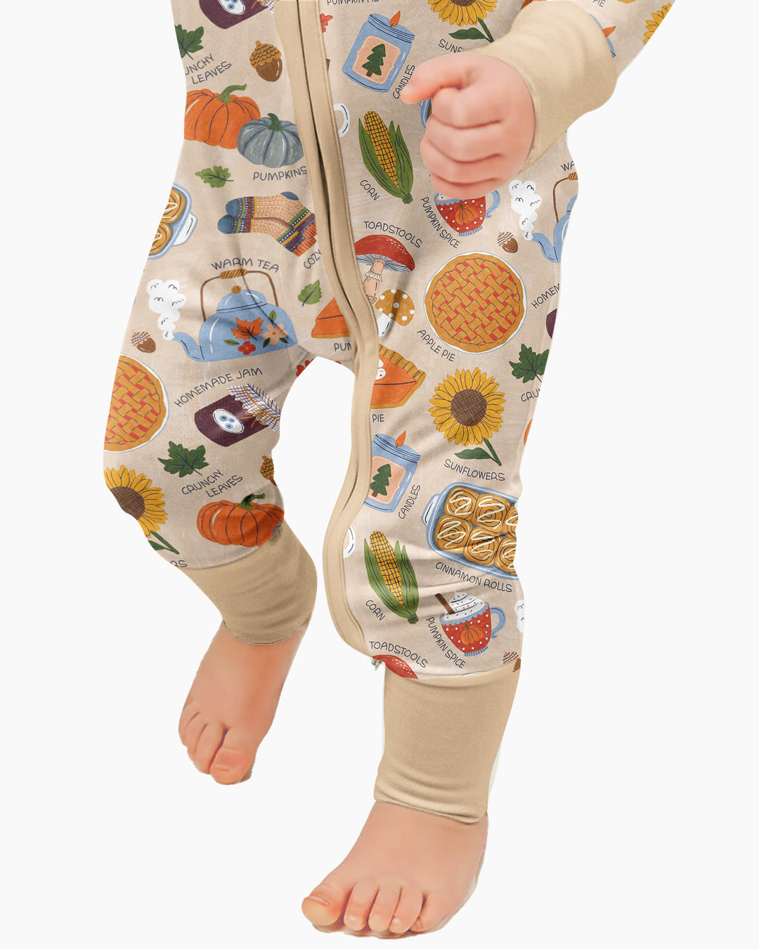 Cozy Season Mommy & Me Matching Bamboo Convertible Zippy
