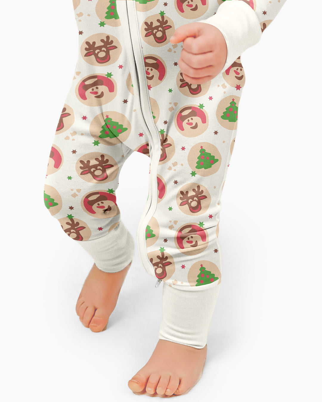 Holiday Cookie Party Family Matching Bamboo Convertible Zippy