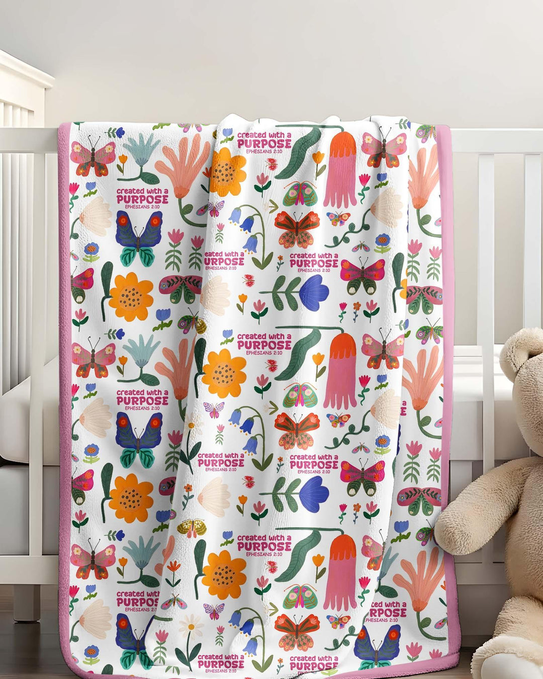 Created With A Purpose Custom Bamboo Blanket