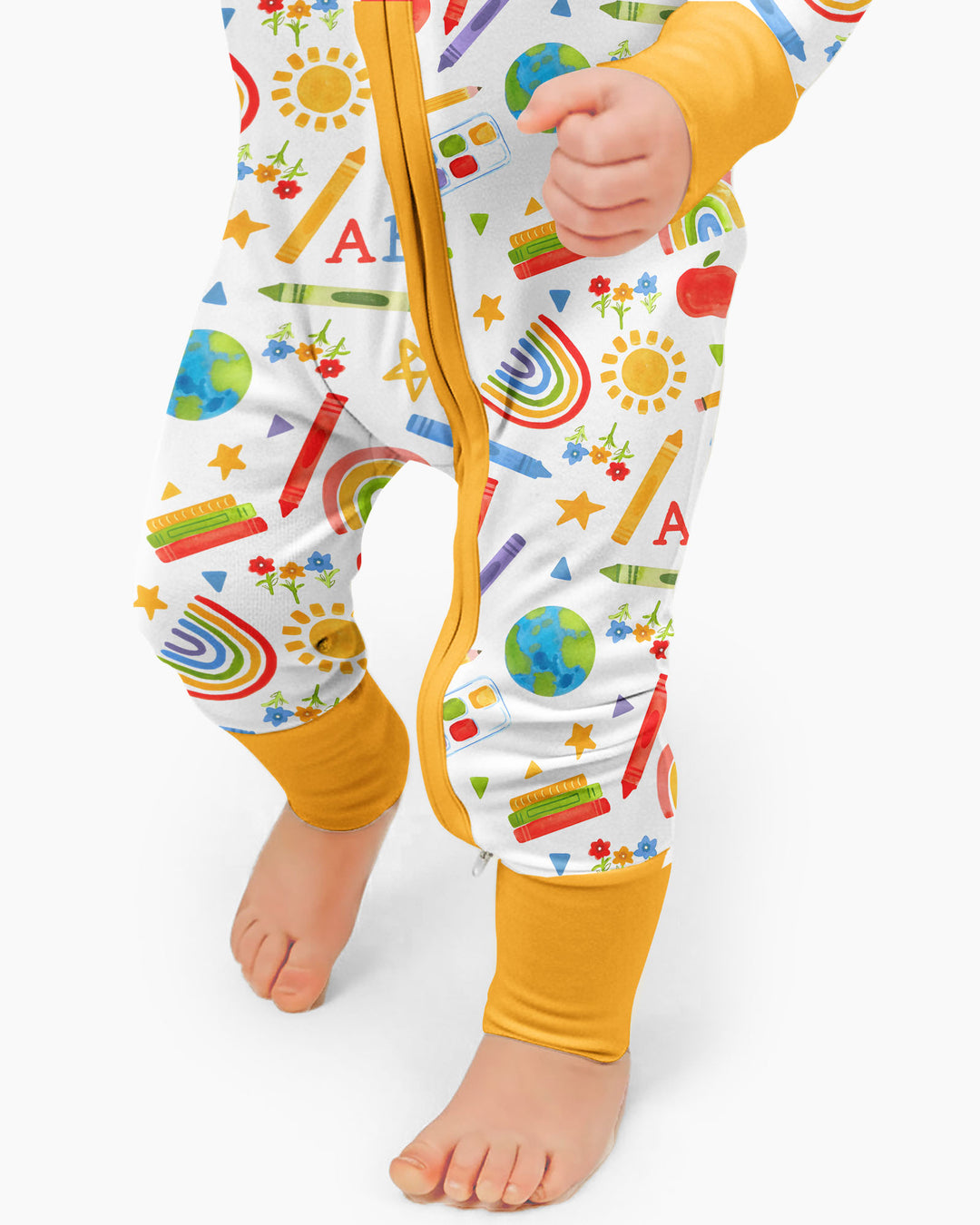 School Scribbles Bamboo Convertible Zippy