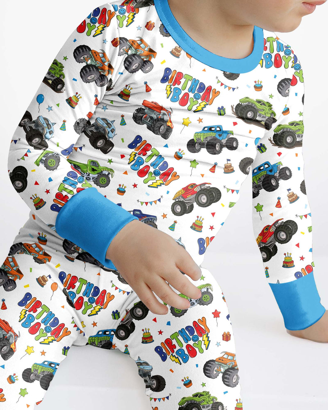 Template Bamboo Two Piece Long Sleeve Pyjamas Set